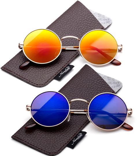 retro circle sunglasses